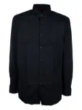 HUGO long-sleeved button-down shirt - Black