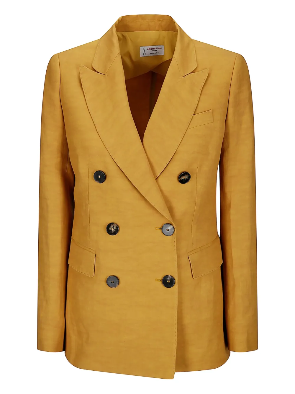 Alberto Biani blazer con doble botonadura | amarillo | Image 1