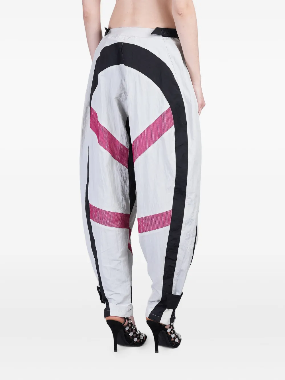 The Attico Broek met vlakken Wit