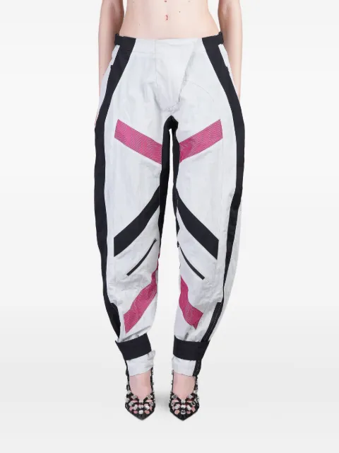 The Attico panelled trousers