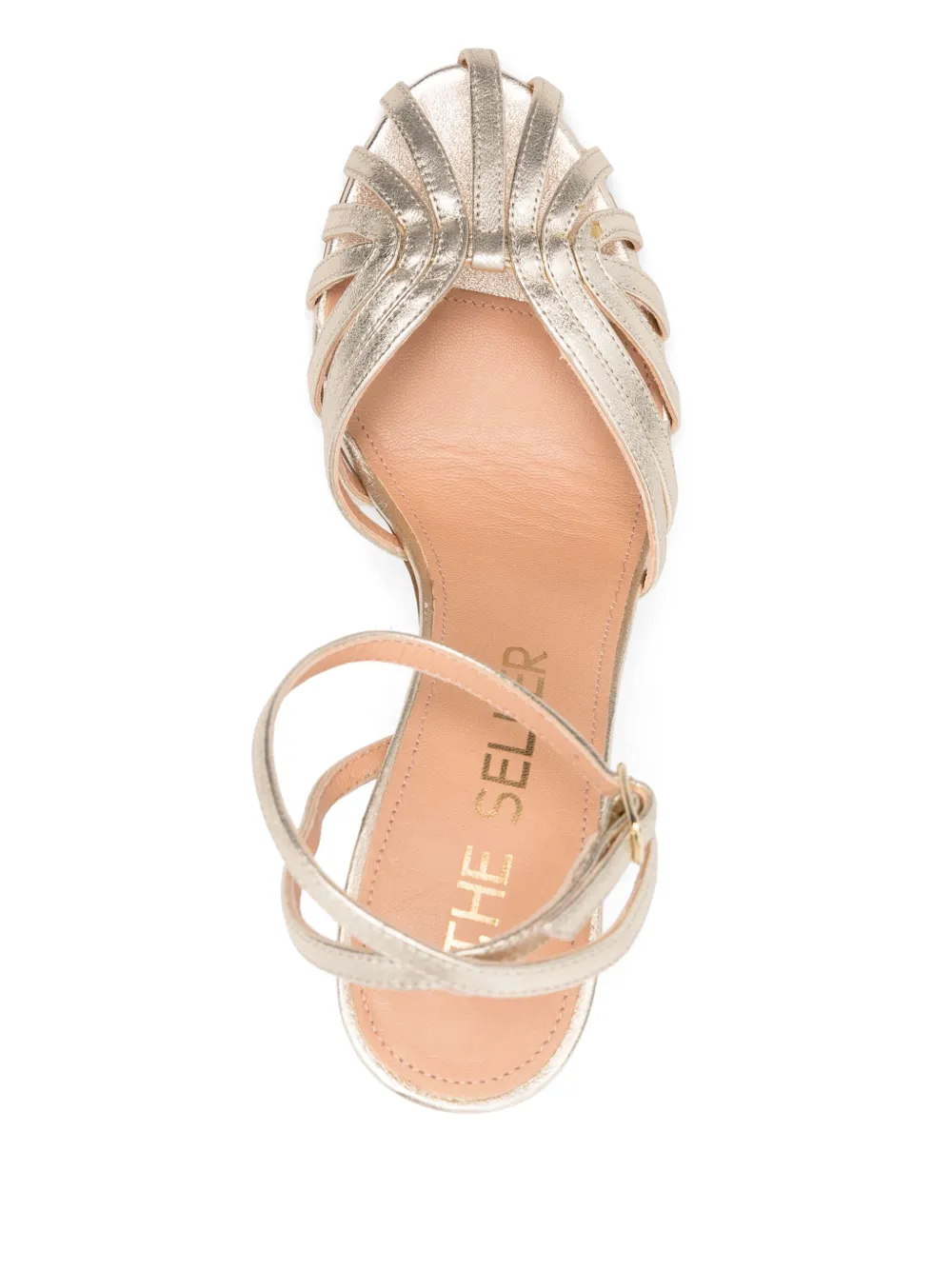 The Seller 110mm sandals Gold