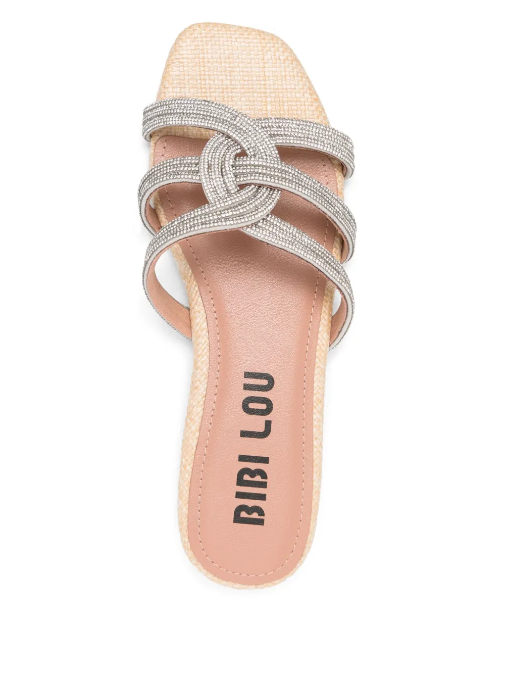 Bibi Lou Eve flat sandals Silver
