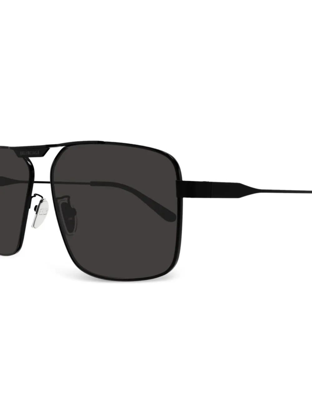 Balenciaga Eyewear Zonnebril met piloten montuur Zwart