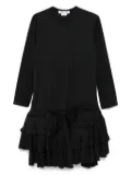 Comme Des Garçons Comme Des Garçons ruffled midi dress - Black