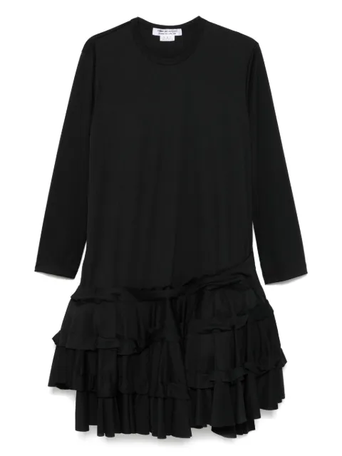 Comme Des Garçons Comme Des Garçons vestido midi con volantes