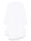 Comme Des Garçons Comme Des Garçons ruffled midi dress - White