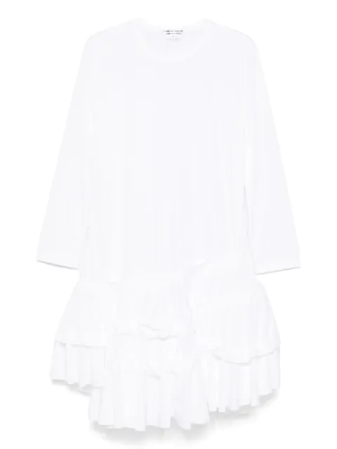 Comme Des Garçons Comme Des Garçons vestido midi con volantes