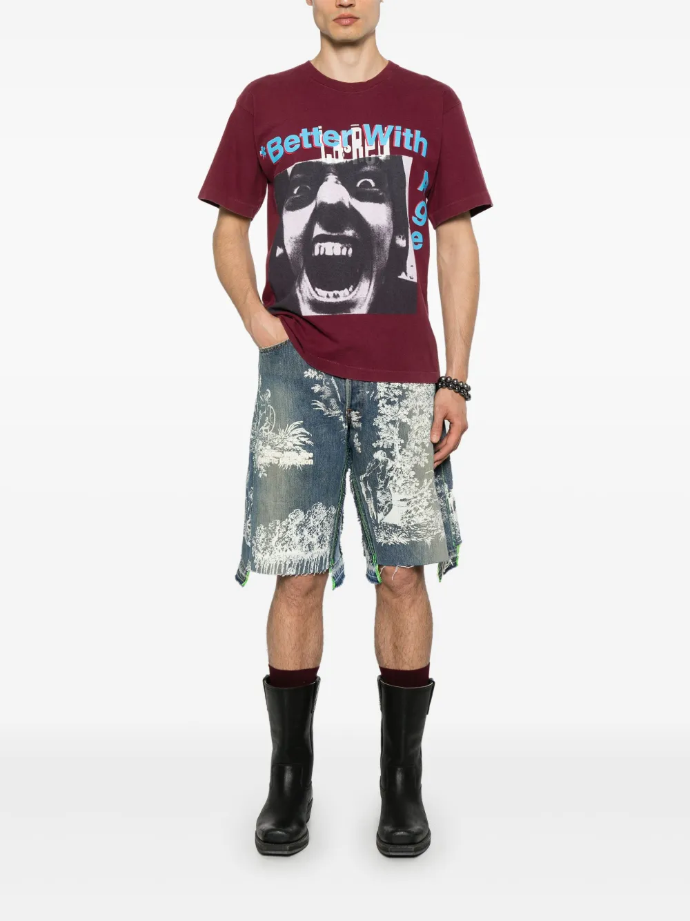 Better with Age The Fake T-shirt - Rood