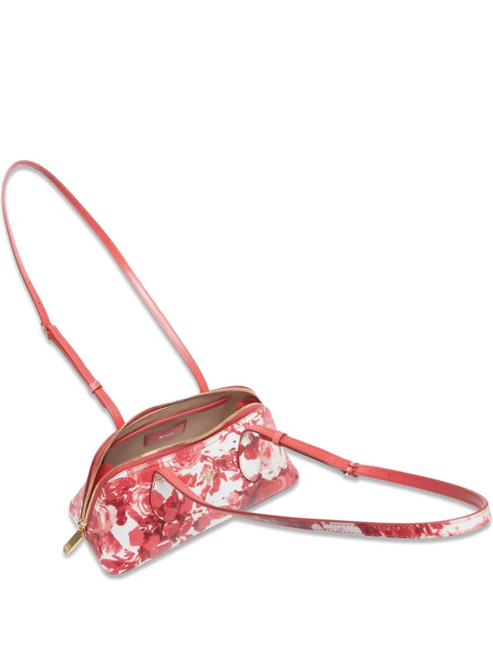 Bally Ray kleine schoudertas Rood
