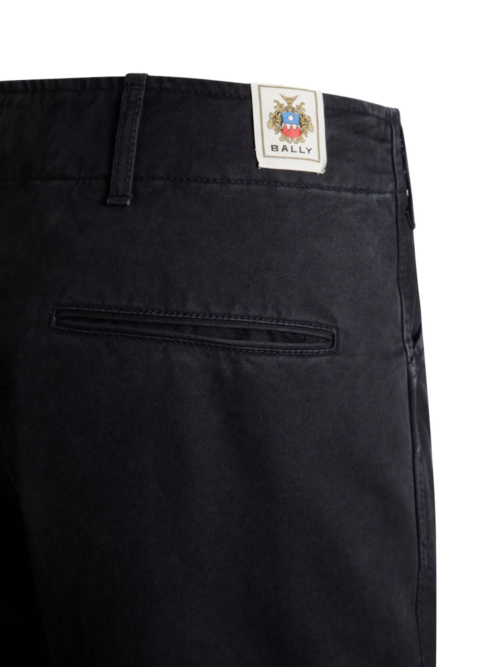 Bally Gabardine broek Blauw