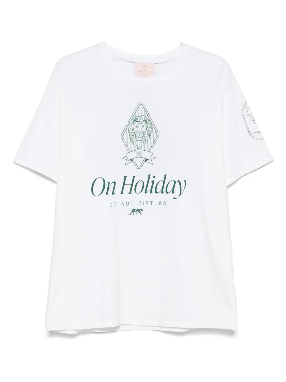 logo-print T-shirt