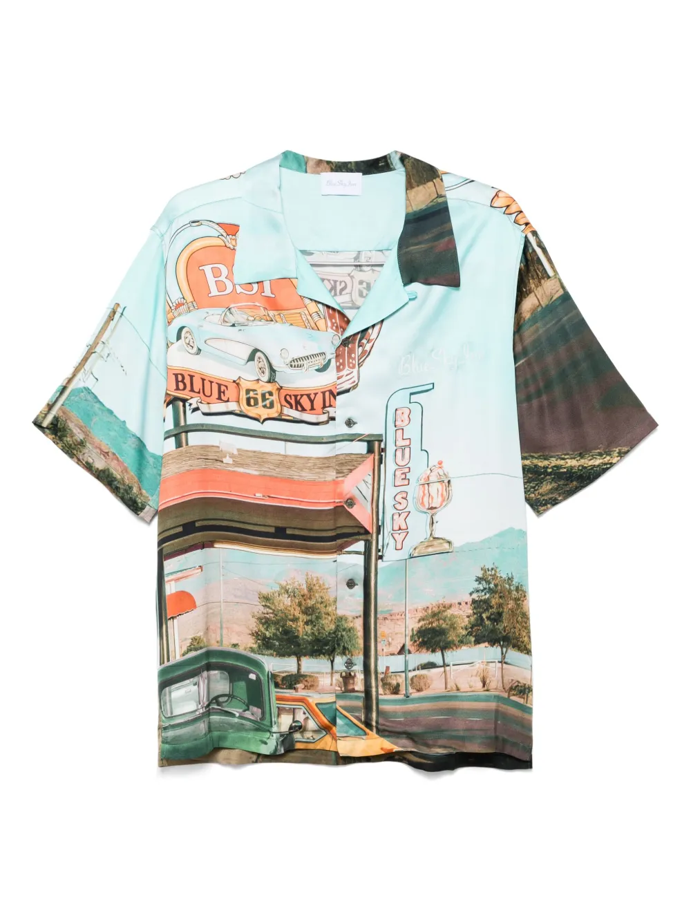BLUE SKY INN Day Stop シャツ - ブルー BLUE SKY INN Day Stop シャツ - ブルー