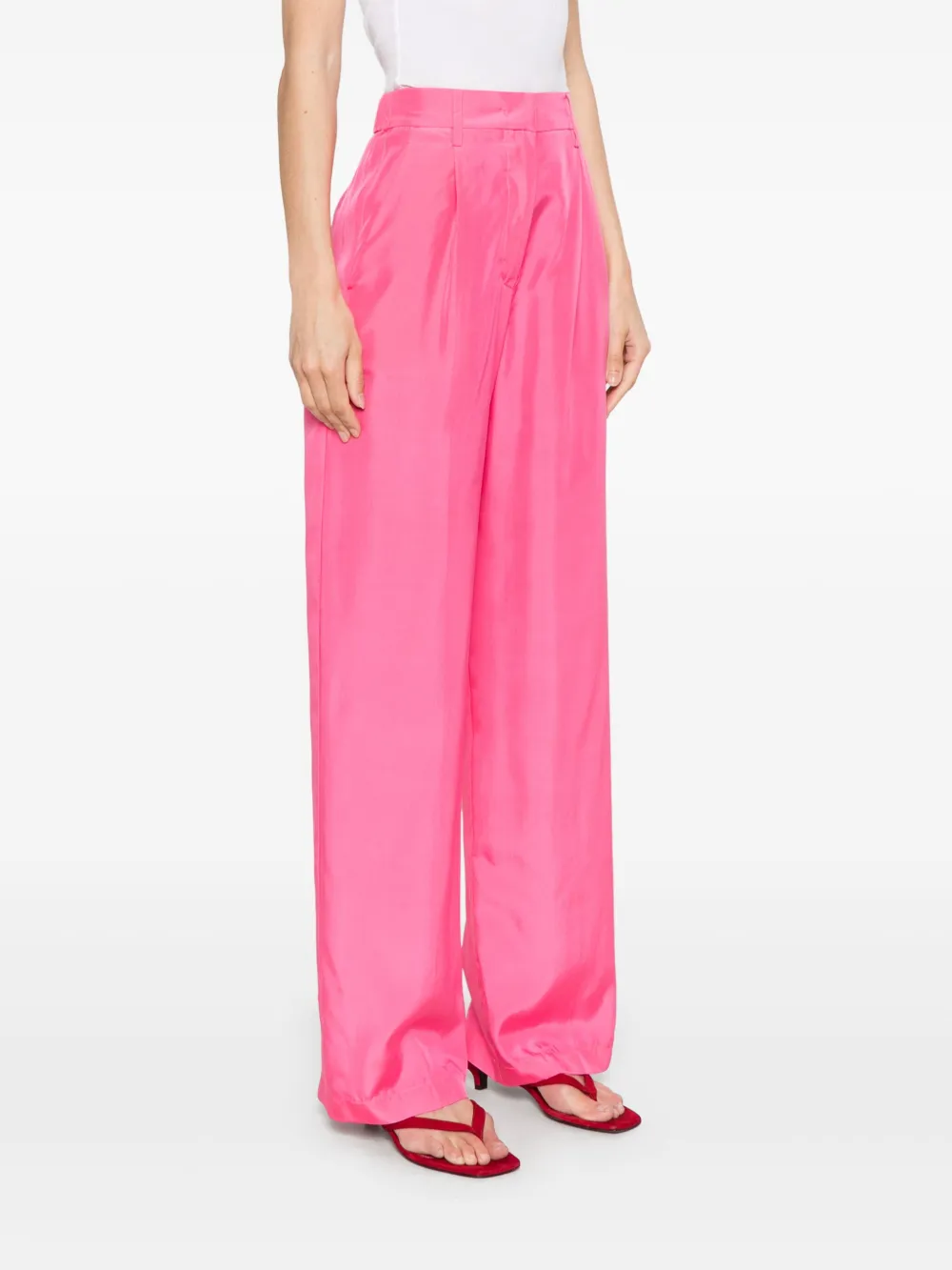 FORTE FORTE SILK TROUSERS
