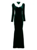 CRISTALLINI Rosalinda maxi dress - Green