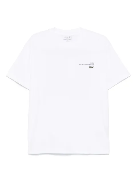 Lacoste graphic-print T-shirt