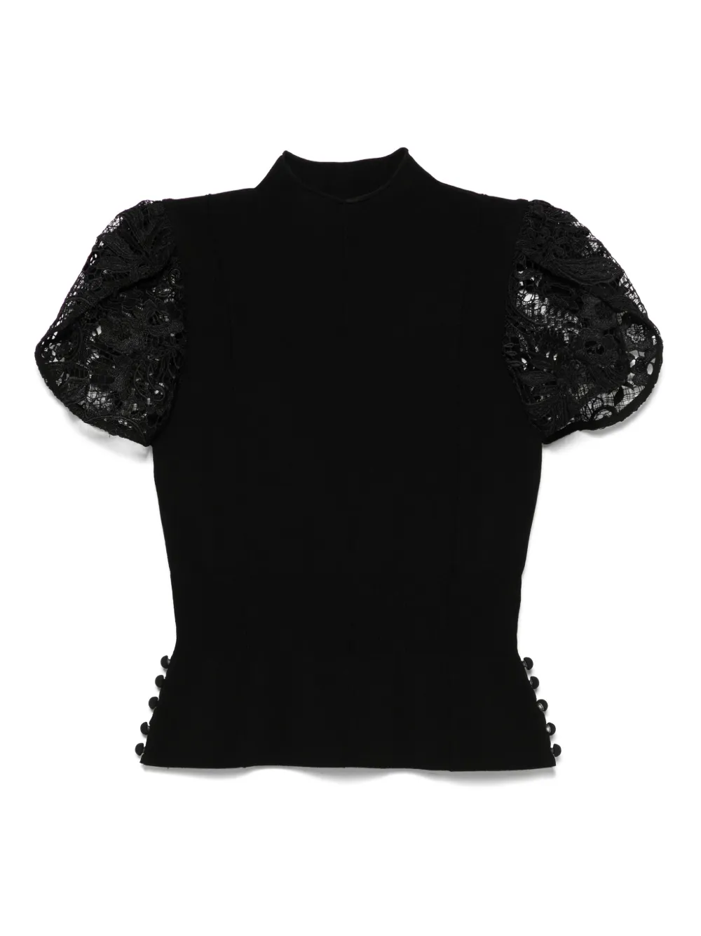 3.1 Phillip Lim Top Tulip - Nero