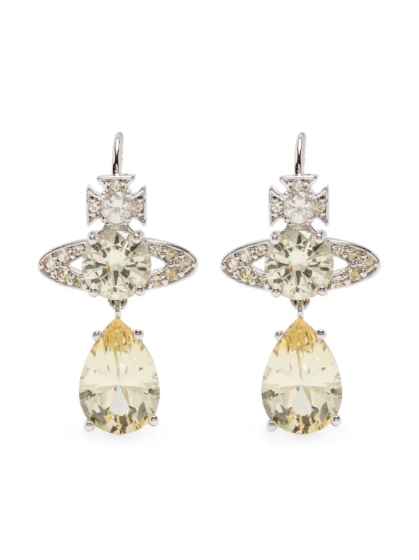 ◆Vivienne Westwood◆ Ismene ピアス Vivienne Westwood Ismene ドロップピアス | シルバートーン