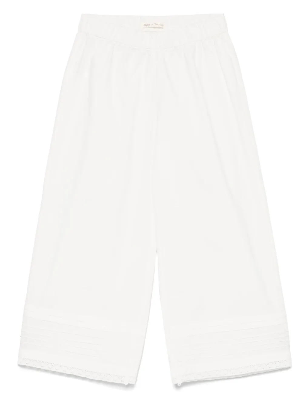 Zhoe & Tobiah cotton trousers | White | Image 1