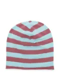 Zhoe & Tobiah striped beanie hat - Blue