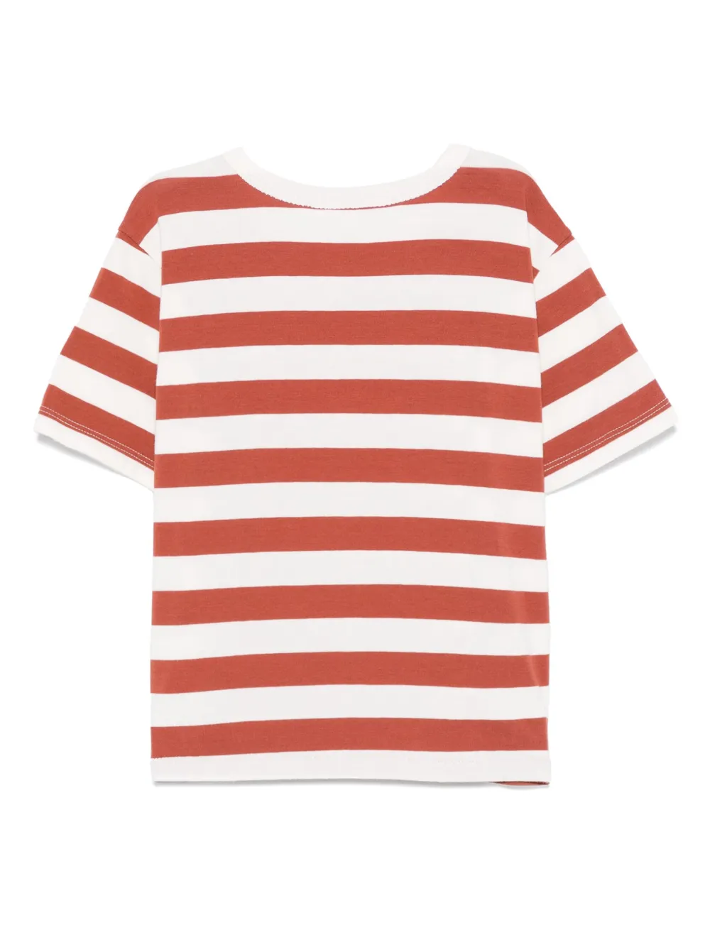 Zhoe & Tobiah Gestreept T-shirt - Bruin