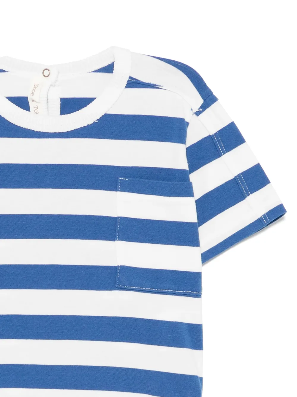 Zhoe & Tobiah Gestreept T-shirt Blauw