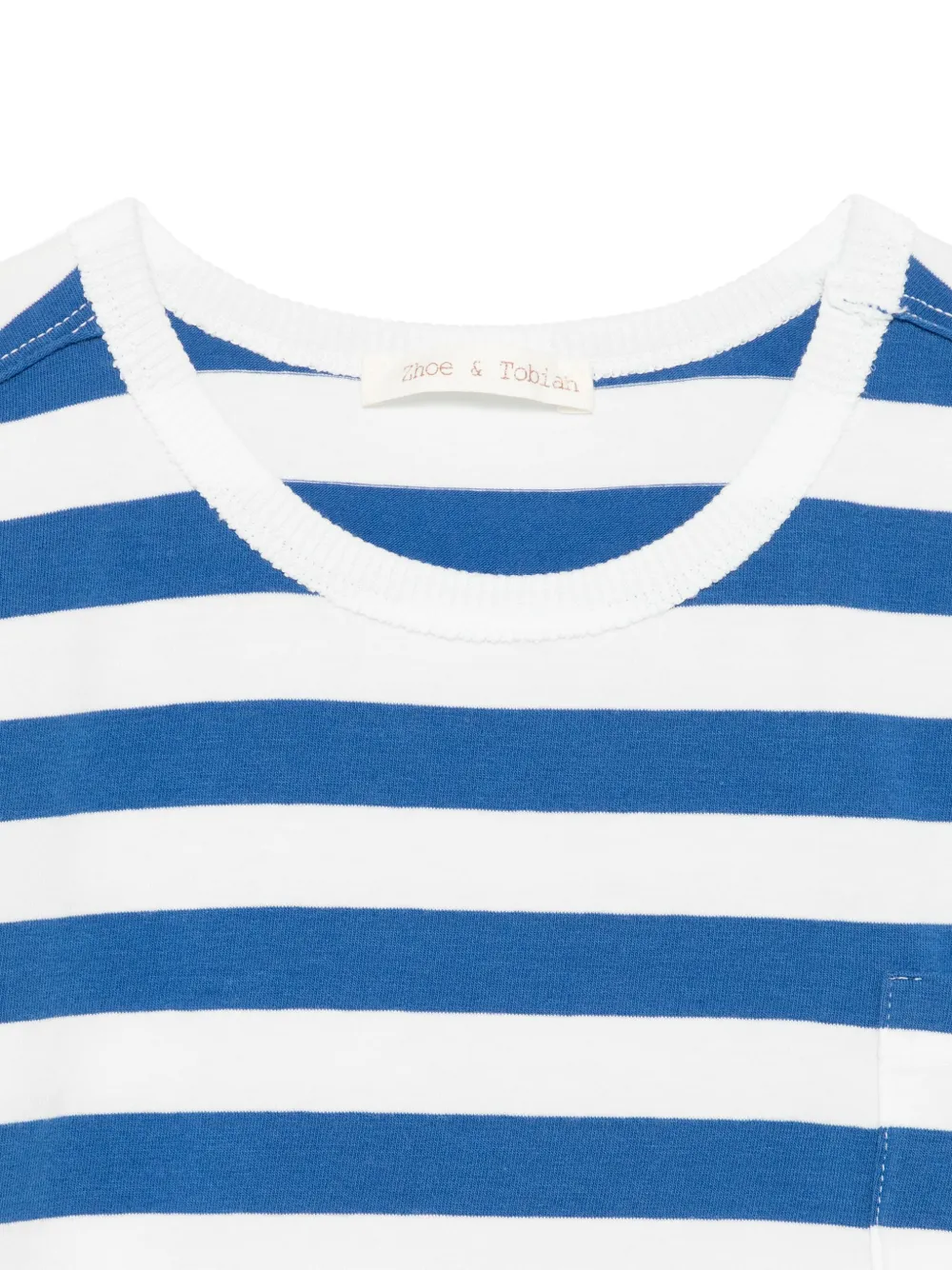 Zhoe & Tobiah Gestreept T-shirt Wit