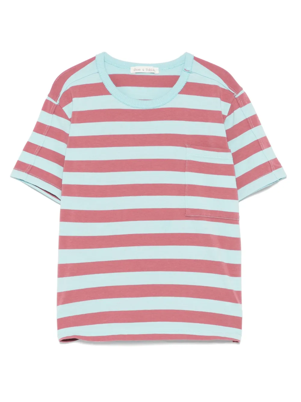 Zhoe & Tobiah striped T-shirt | Blue | Image 1
