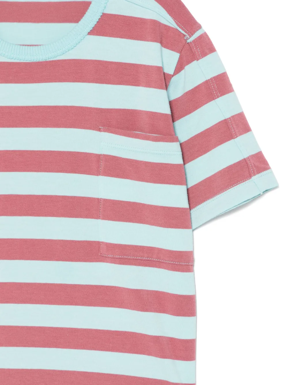 Zhoe & Tobiah Gestreept T-shirt Blauw