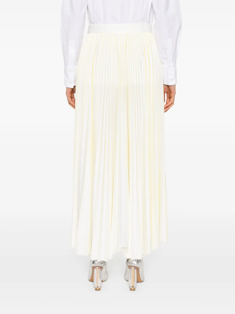 Fabiana Filippi Gestreepte midi-rok Wit