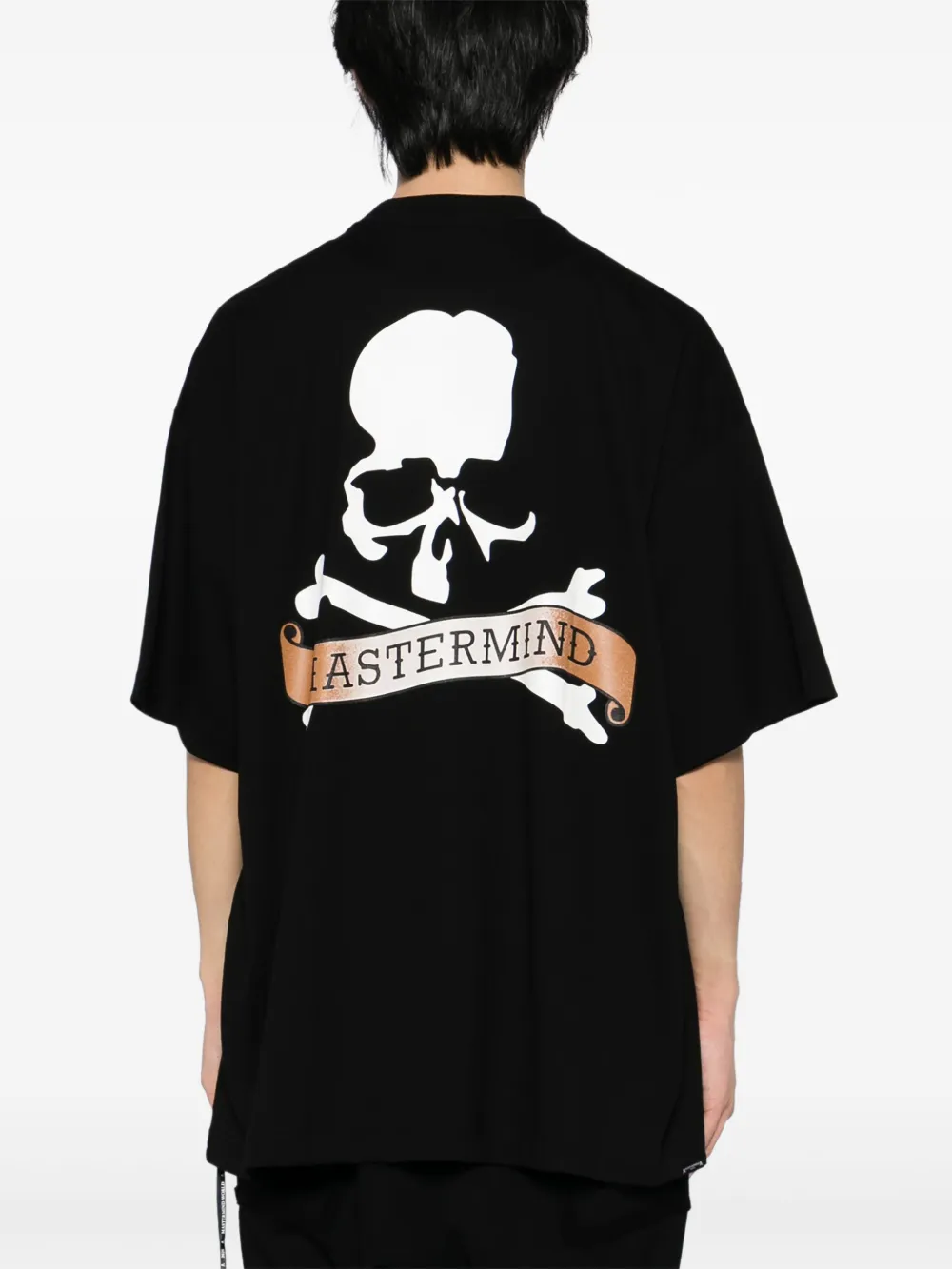 Mastermind World T-shirt met doodskop Zwart