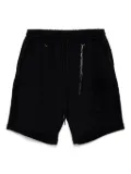 Mastermind World cut-off track shorts - Black