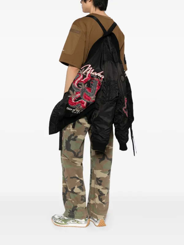 Maharishi Year Of The Snake Jacket | Black | FARFETCH