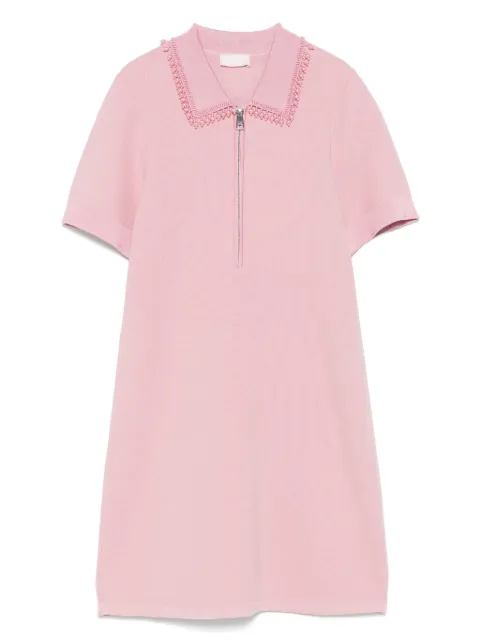 LIU JO bead-detail knitted mini dress