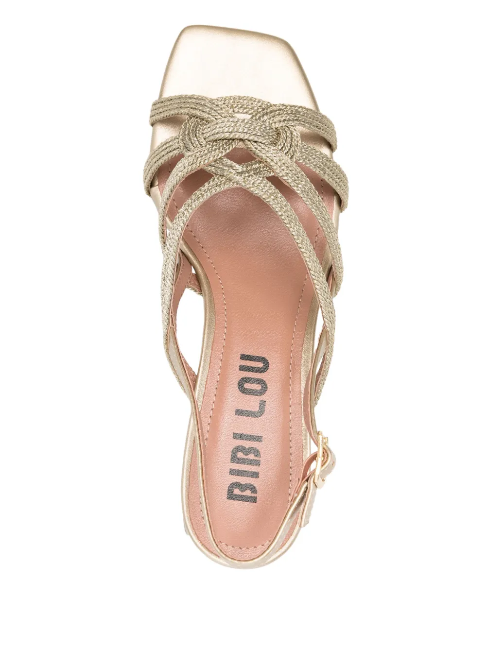 Bibi Lou 50 mm Eve sandalen Goud