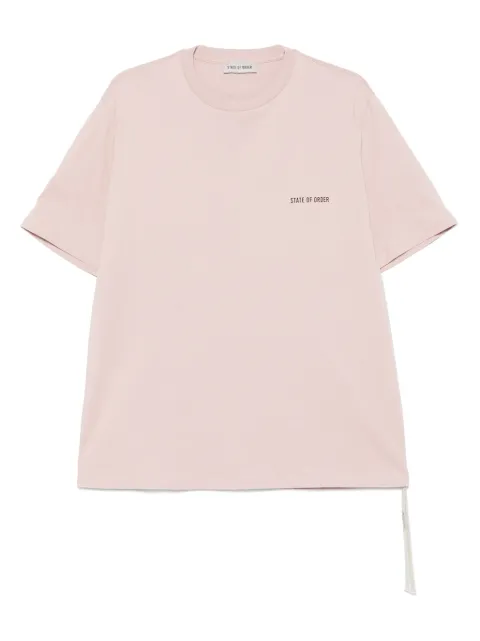 STATE OF ORDER cotton T-shirt