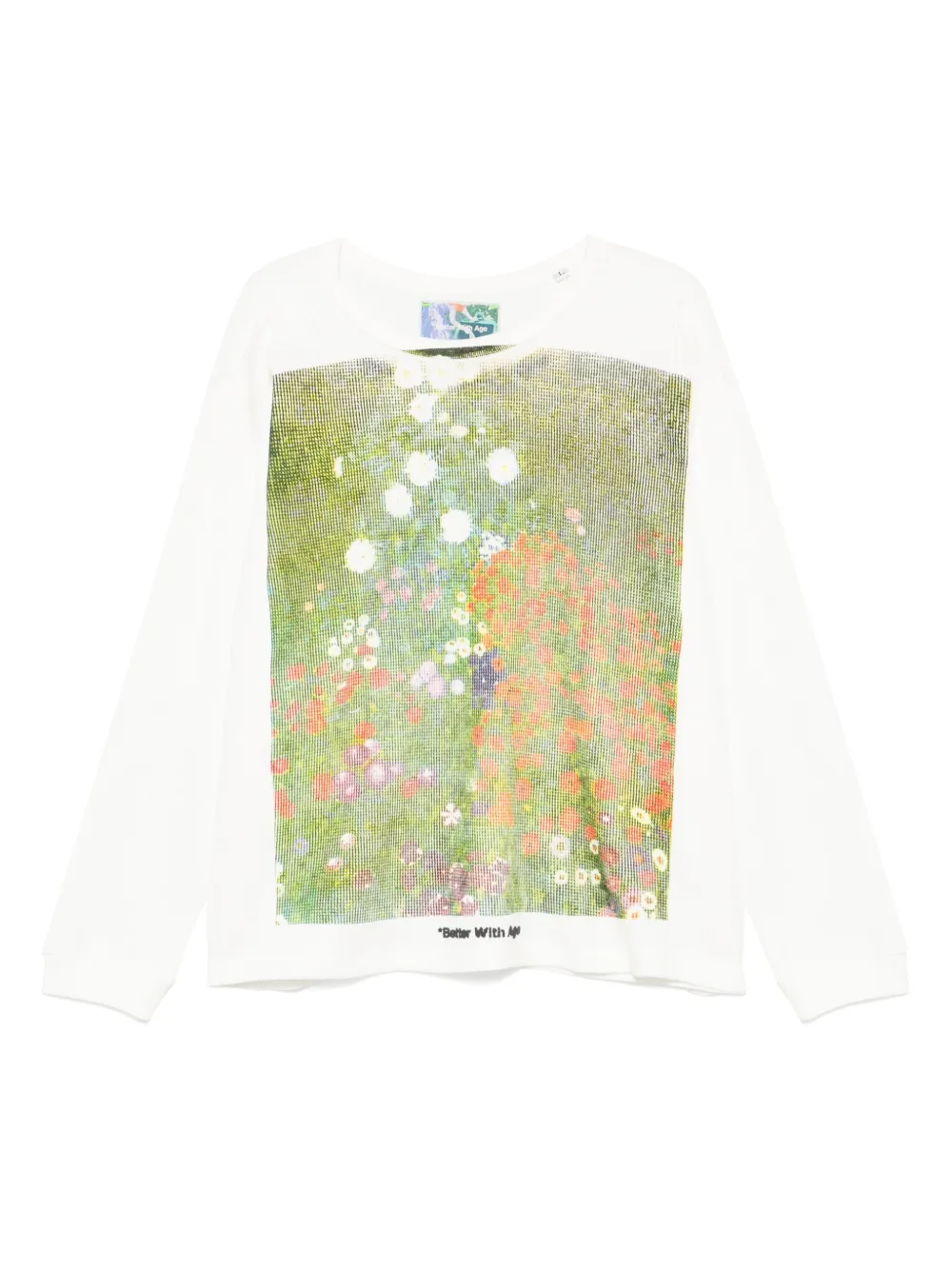 Better with Age  printed sweatshirt | White | Image 1
