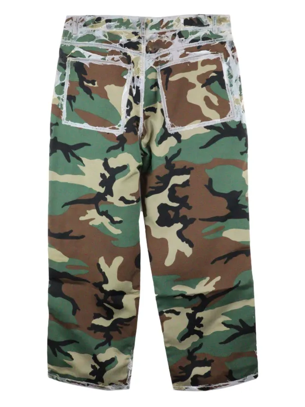 THUG CLUB カモフラージュ パンツ | グリーン | FARFETCH JP