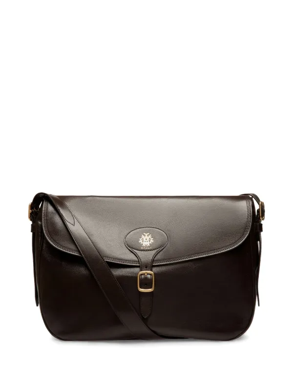 【Bally】SW Beckett レザーショルダーバッグ Bally Beckett ショルダーバッグ | ニュートラル | FARFETCH JP