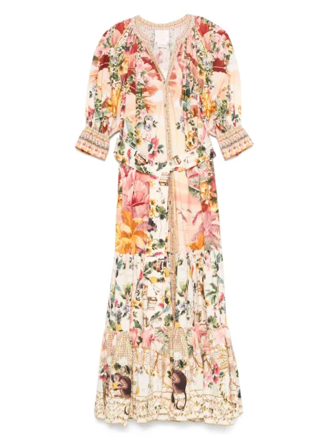 Camilla floral-print dress