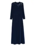 CRISTALLINI Nemesis maxi dress - Blue