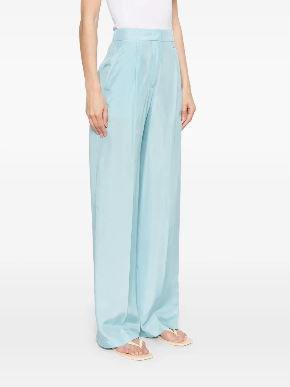 FORTE FORTE SILK TROUSERS