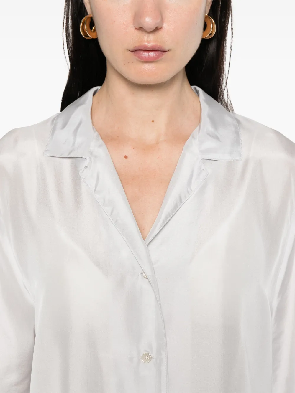 FORTE FORTE SILK SHIRT 
