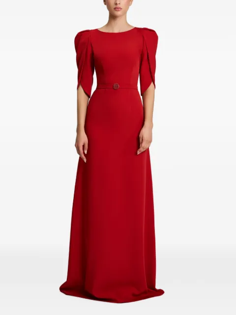 CRISTALLINI Vestido longo Blanca