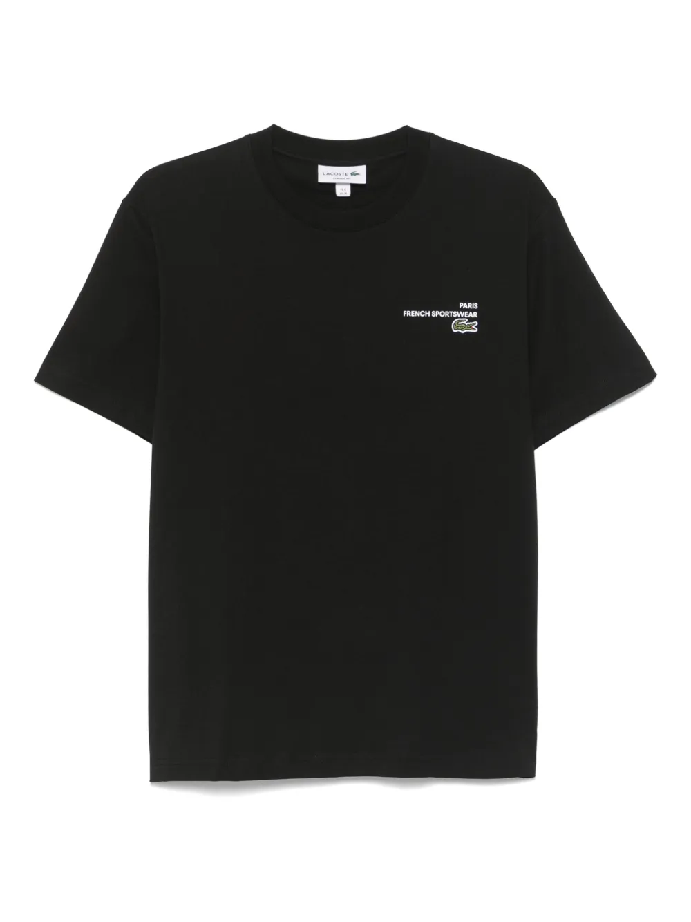 Lacoste playera con estampado gráfico | negro | Image 1