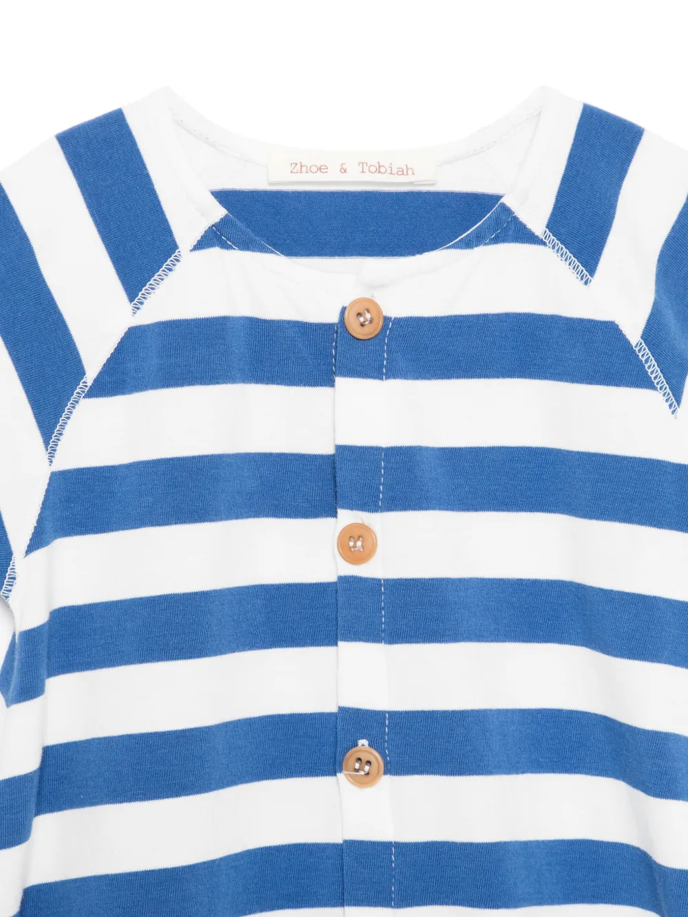 Zhoe & Tobiah Gestreept babypakje Blauw