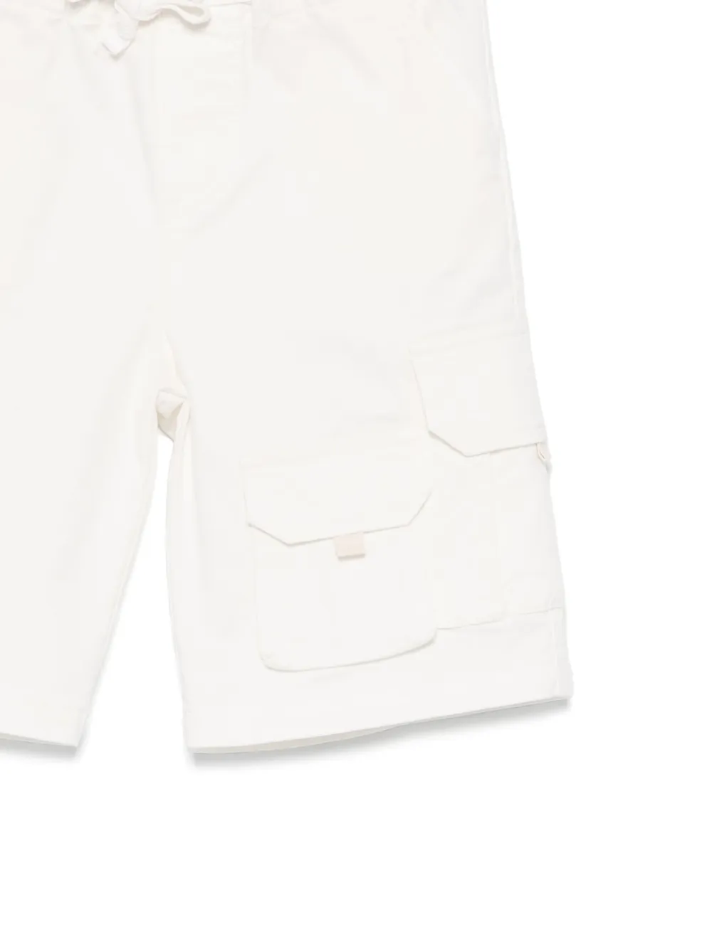 Shop Zhoe & Tobiah Cargo Shorts In 白色