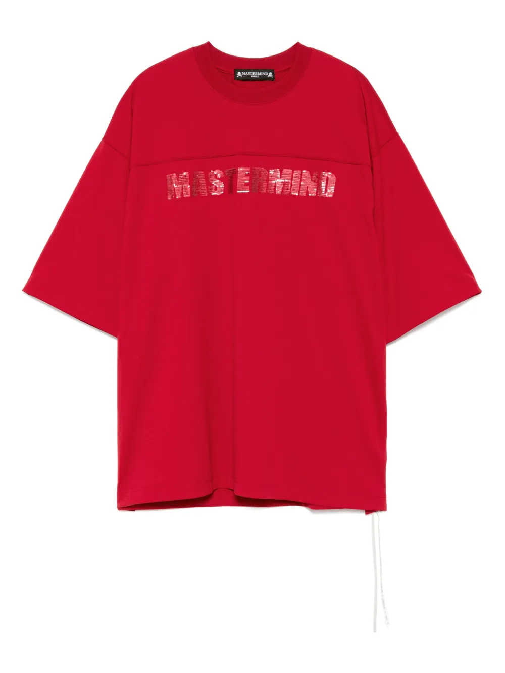 Mastermind World Football T-shirt - レッド Mastermind World Football T-shirt - レッド