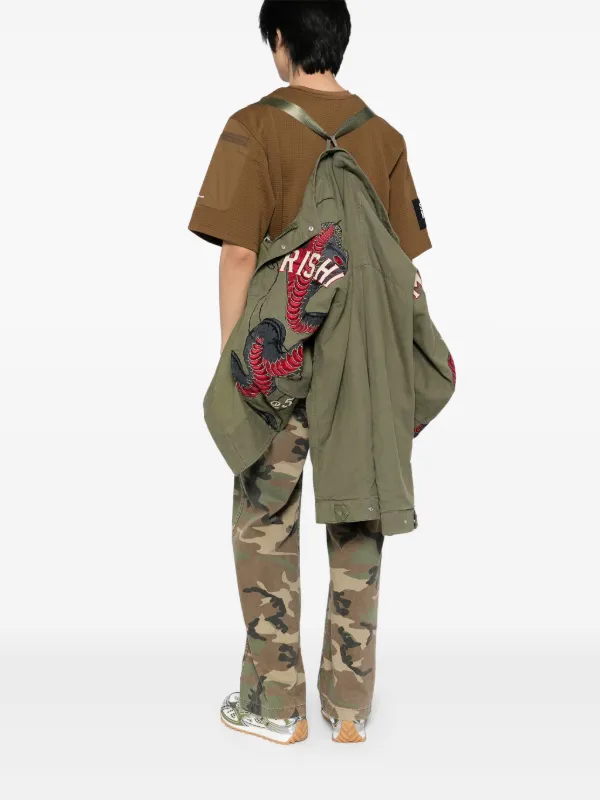 Maharishi Parka Cobra Fishtail Verde FARFETCH IT