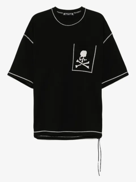 Mastermind Japan cross-stitch T-shirt