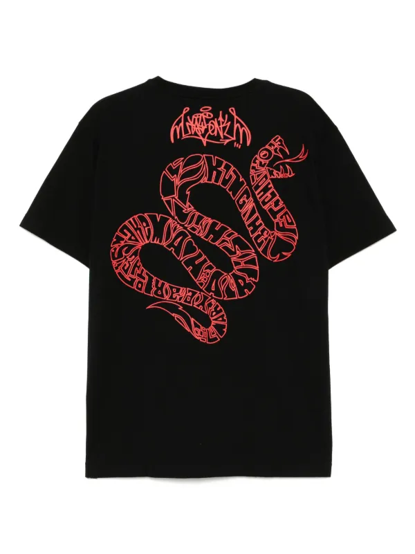 Maharishi 関税込 ケイの蛇年Tシャツ Maharishi Kay One Year Of The Snake Tシャツ | ブラック